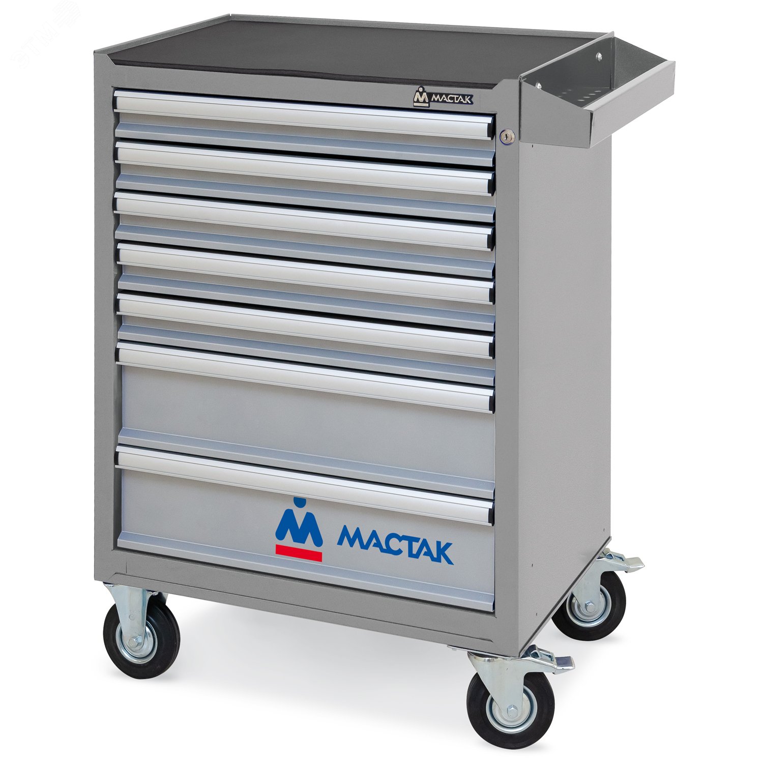 Изображение товара Тележка инструментальная Оптима 7 полок серая