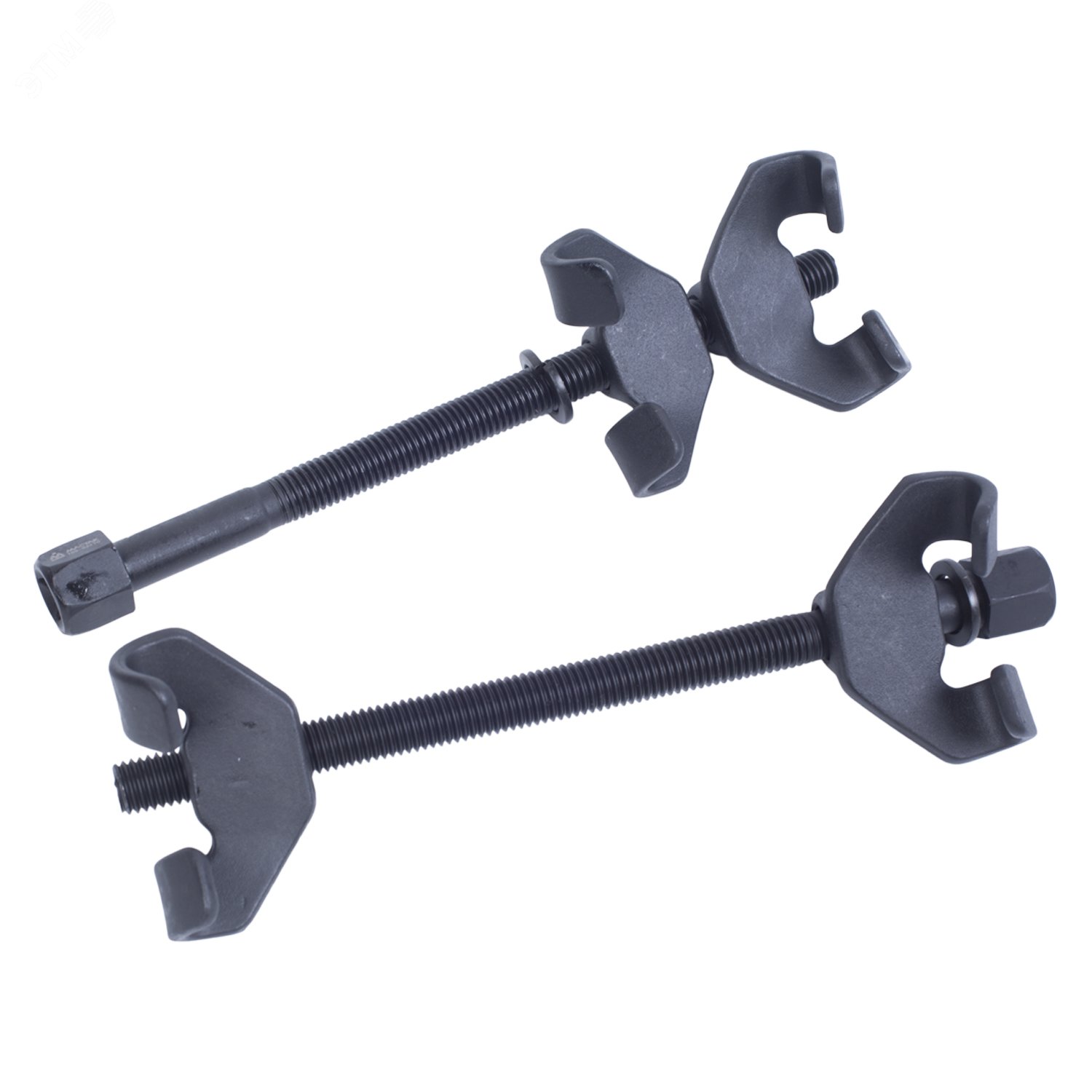 Изображение товара Стяжка амортизаторных пружин 270 мм вороненая двойной крюк MASTAK