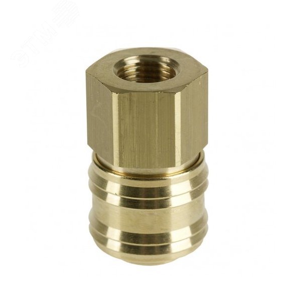 Изображение товара Муфта быстросъемная F>F1/4' для компрессоров и пневмоинструментов