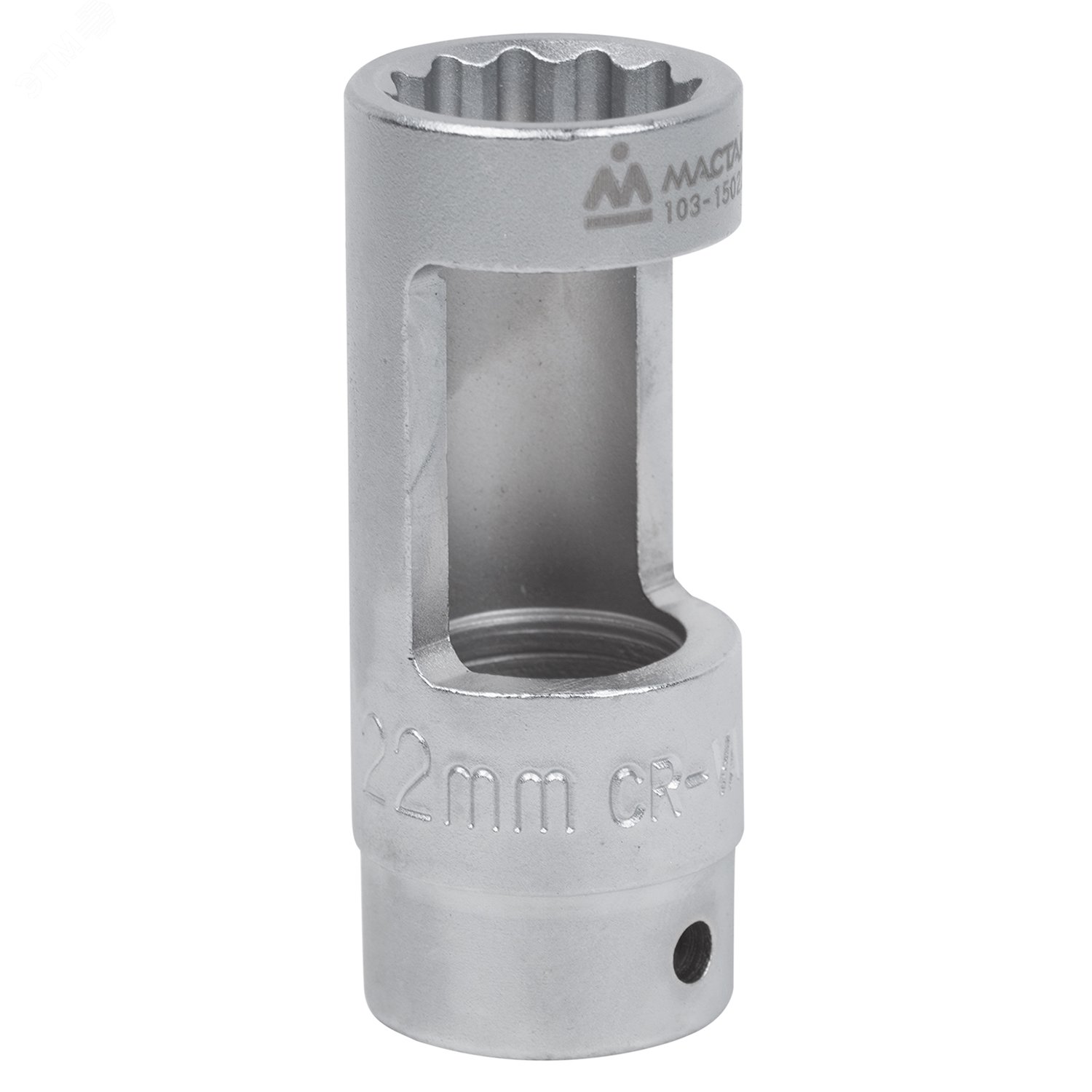 Изображение товара Головка для дизельных форсунок 22 мм глубокая Мастак