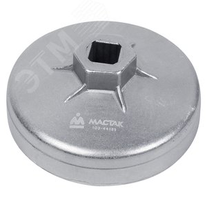 Изображение товара Съемник масляных фильтров 89 мм 15 граней торцевой (шт)