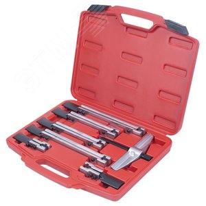 Изображение товара Съемник подшипников 2-х захватный кейс 8 предметов (шт)