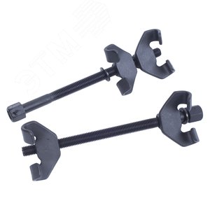 Изображение товара Стяжка амортизаторных пружин 270 мм вороненая двойной крюк 2 предмета (шт)