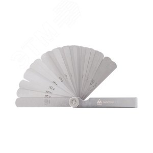 Изображение товара Набор щупов для проверки зазоров 0.04 -1.00 мм 25 шт (шт)