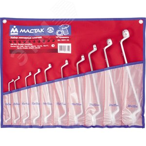 Изображение товара Набор накидных ключей 6-32 мм 10 предметов (шт)