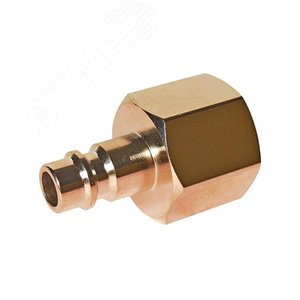 Изображение товара Штуцер быстросъемный M>F3/8' BSPT (шт)