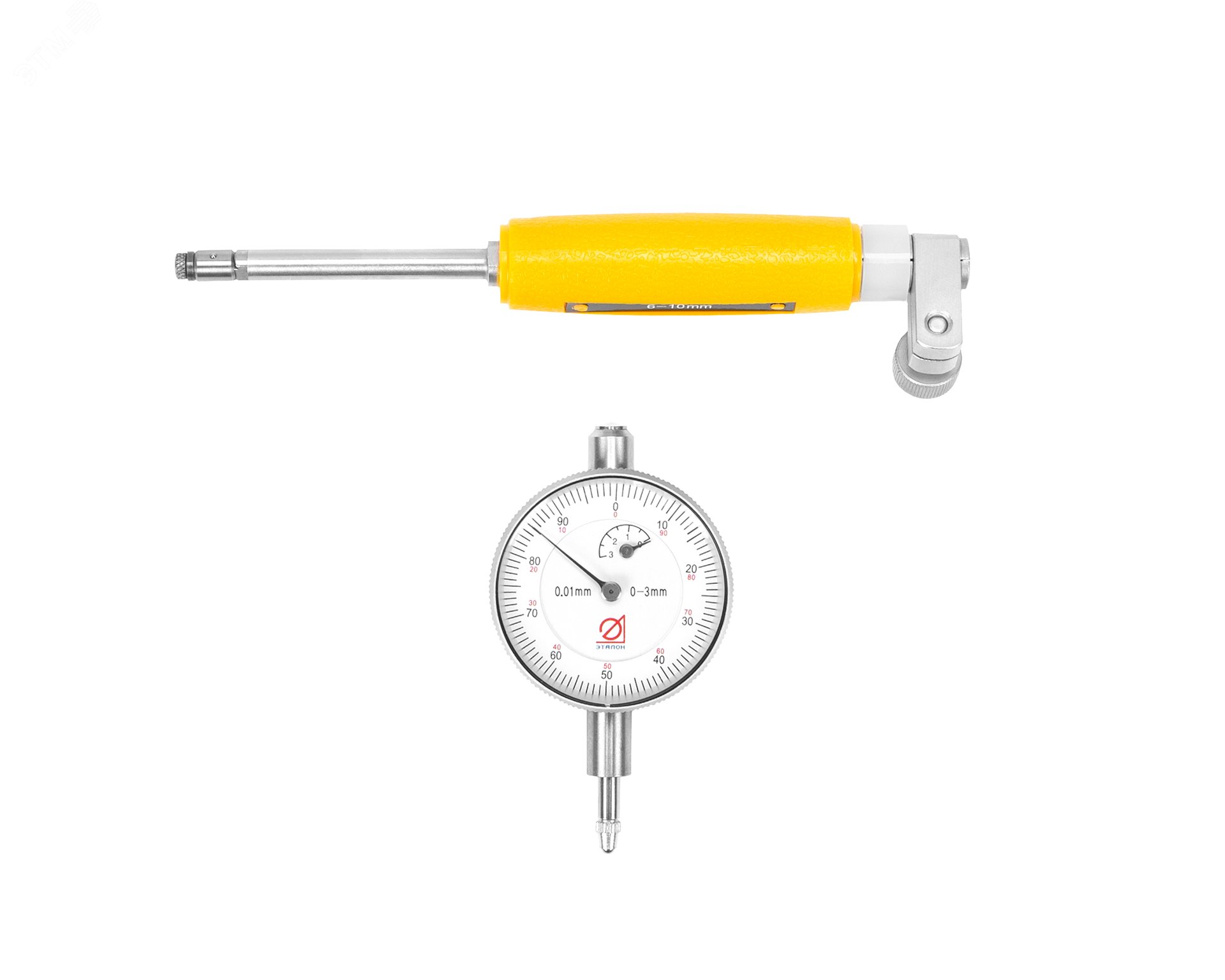 Изображение товара Индикаторный нутромер ЭТАЛОН НИ 6-10 0.01 для точных измерений