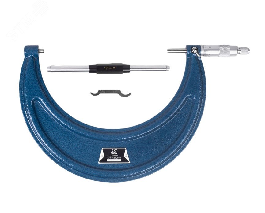Изображение товара Микрометр МК- 25 0.01 (госреестр № 66442-17) с поверкой (шт)