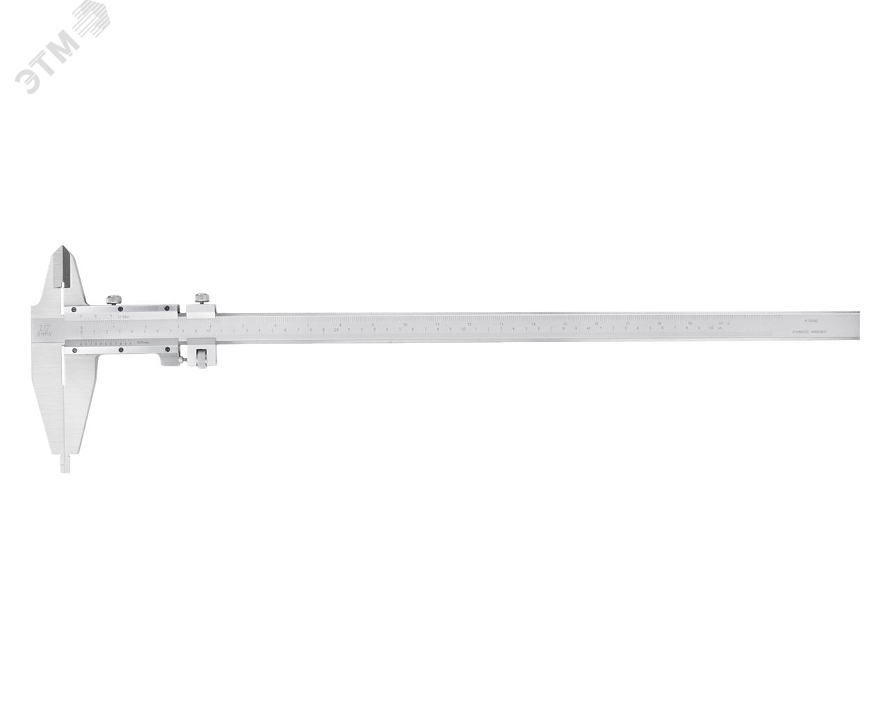 Изображение товара Штангенциркуль ШЦ-2-500 0,05 с поверкой 100 мм для точных измерений