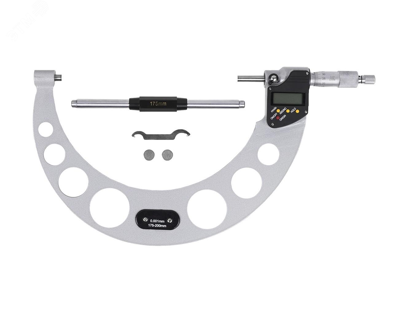 Изображение товара Микрометр МКЦ-200 0.001 (ГРСИ №66442-17) с поверкой (шт)