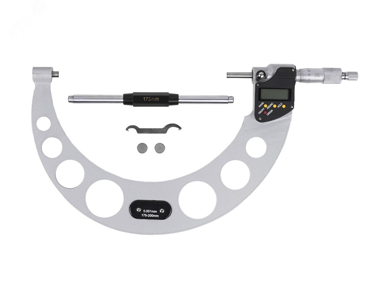 Изображение товара Микрометр гладкий электронный МКЦ 175-200 0.001 (шт)