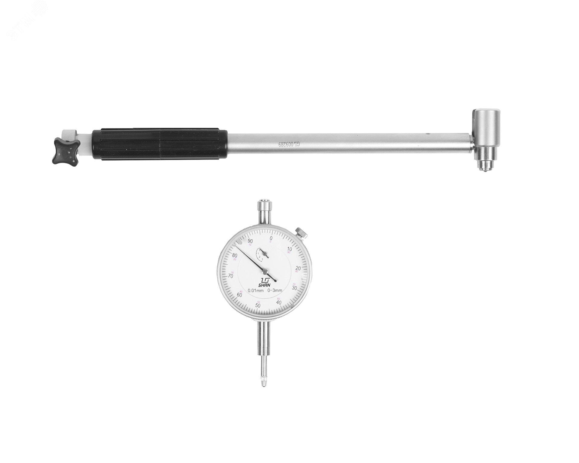 Изображение товара Индикаторный нутромер НИ 35-50 0,01 SHAN для точных измерений