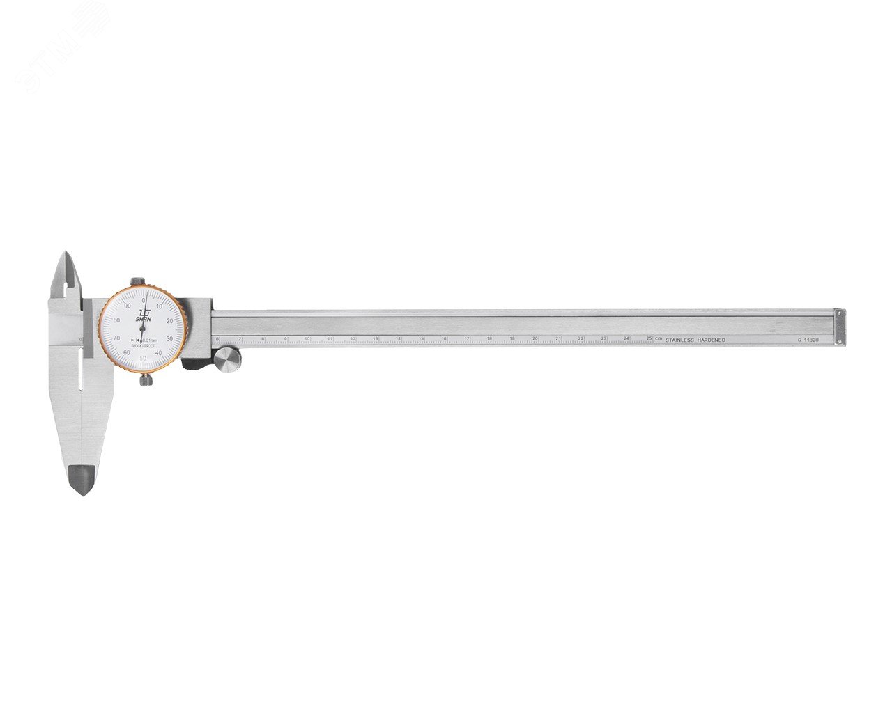 Изображение товара Штангенциркуль ШЦК-1-250 0,01 с круглой шкалой, губки 50мм (шт)
