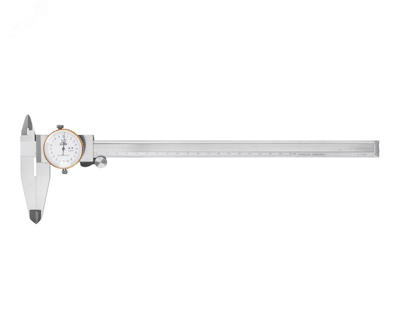 Изображение товара Штангенциркуль с круговой ШЦК-I-250 0.02 губки 50мм (шт)