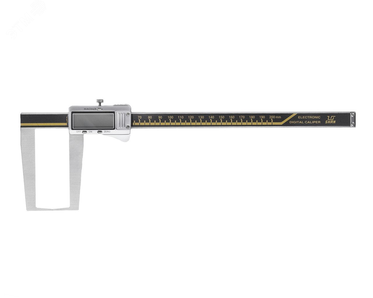 Изображение товара Штангенциркуль электронный для измерения внешних канавок и пазов ШЦЦСК-5 0-200-0.01 (шт)