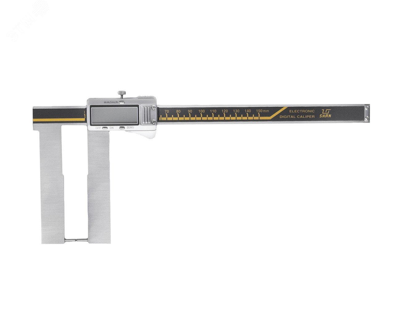 Изображение товара Штангенциркуль электронный для измерения внешних канавок и пазов ШЦЦСК-6 0-150-0.01 губки 100 мм (шт)