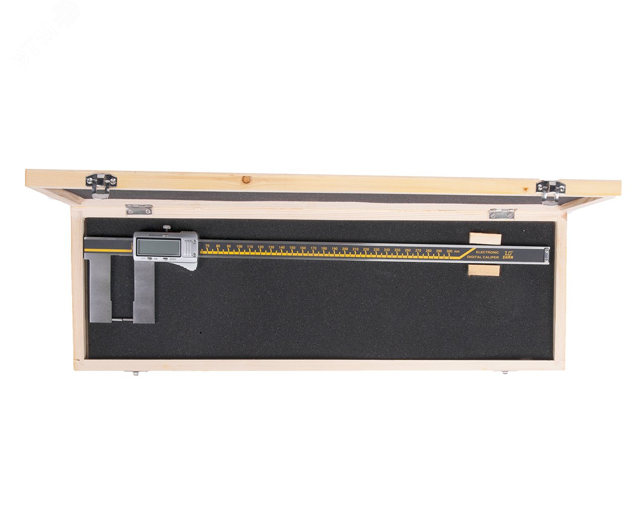 Штангенциркуль электронный для измерения внешних канавок и пазов ШЦЦСК-6 0-300-0.01 губки 150 мм 136272 SHAN - превью 3