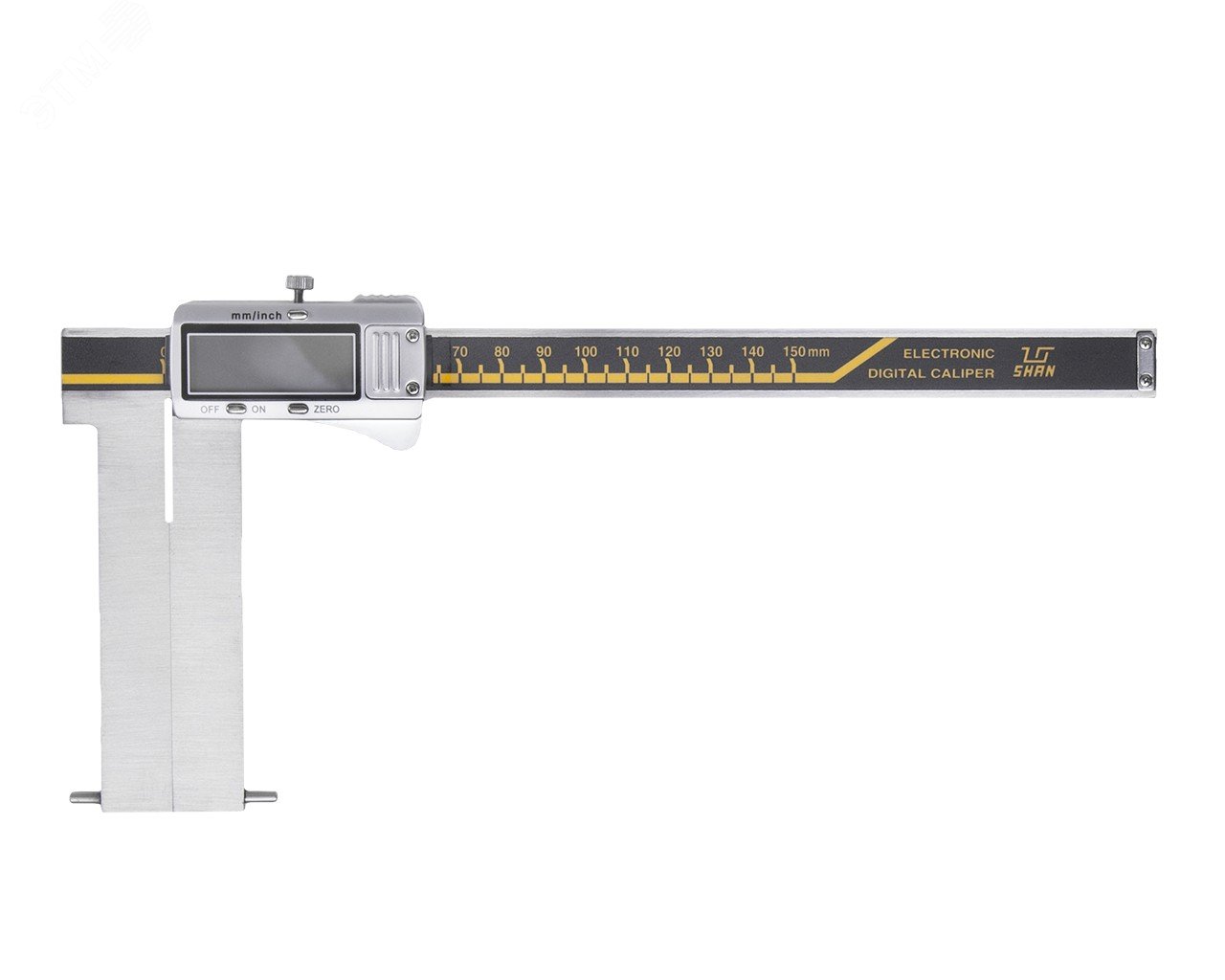 Изображение товара Штангенциркуль электронный для измерения внутренних канавок и пазов ШЦЦСК-4 50-150-0.01 губки 90 мм (шт)