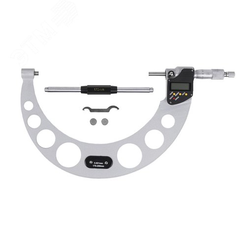 Изображение товара Микрометр МКЦ-200 0.001 (ГРСИ №66442-17) с поверкой (шт)