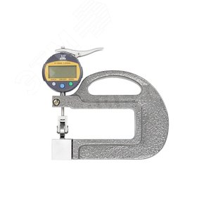Толщиномер индикаторный электронный ТНЦ 10-100 0,01 L=100мм роликовый настольный