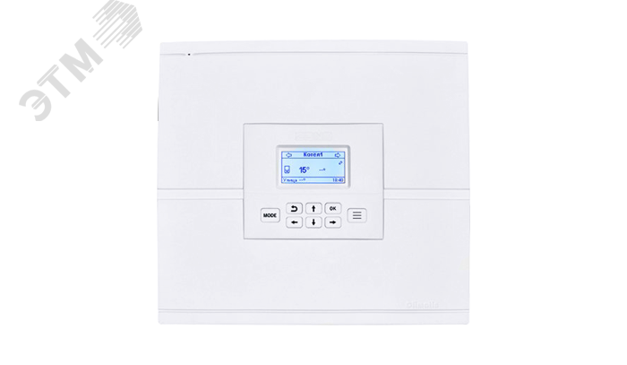 Изображение товара Регулятор ZONT Climatic OPTIMA погодозависимый автоматический без связи, управление с панели (1 ГВС + 3 прямых/смесительных) (шт)