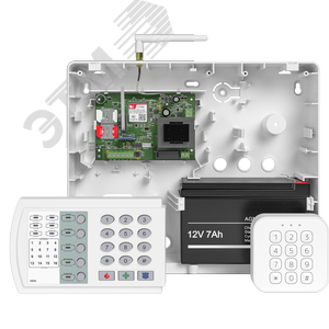 Прибор охранно-пожарный Контакт GSM-14А v.2 в корпусе под АКБ 7 Ач с microUSB