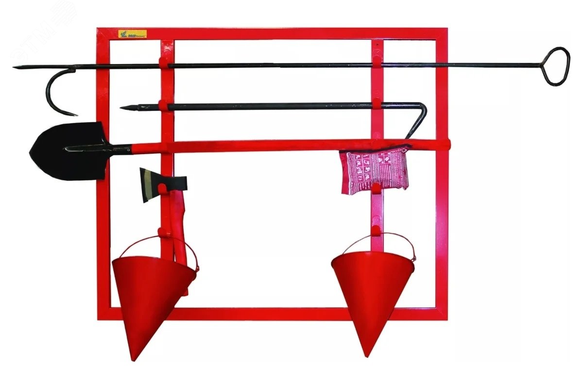 Изображение товара Комплект открытого пожароопасного щита ЩПО-К ПРЕСТИЖ с инвентарем