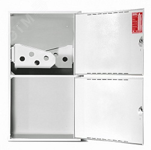 Изображение товара Шкаф пожарный навесной ПРЕСТИЖ-03-НЗБ-2ПК верхний, Беларусь, защитный для огнетушителей