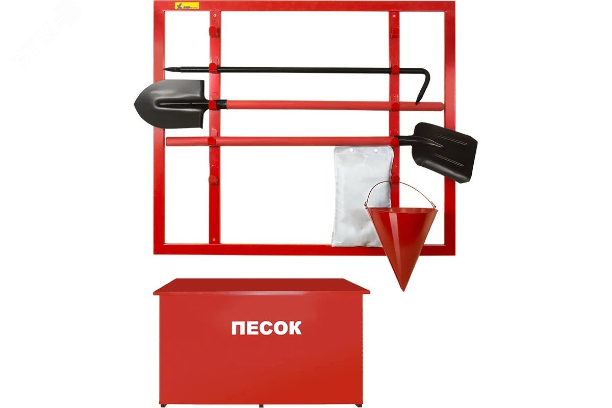 Изображение товара Комплектный пожарный щит типа ЩП-В ПРЕСТИЖ ЩПО 618-01