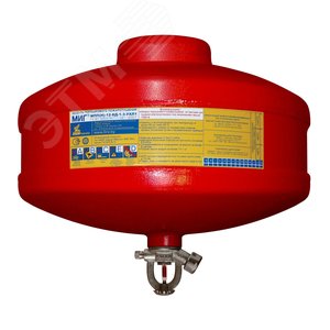 Модуль порошкового пожаротушения МИГ (68°С) красный