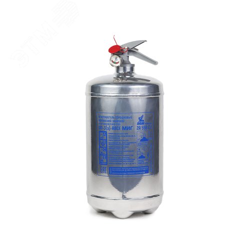 Изображение товара Огнетушитель ОП-3(з) МИГ ABCE нерж (шт)