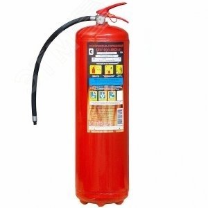 Изображение товара Порошковый огнетушитель ОП-10 (з) АВСЕ-01 (А) 10 кг для различных видов пожаров