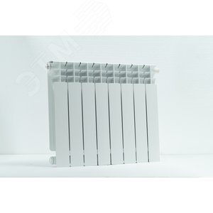 Изображение товара Радиатор биметаллический секционный Корвет 500/100/8 нижнее правое подключение 1584Вт (шт)