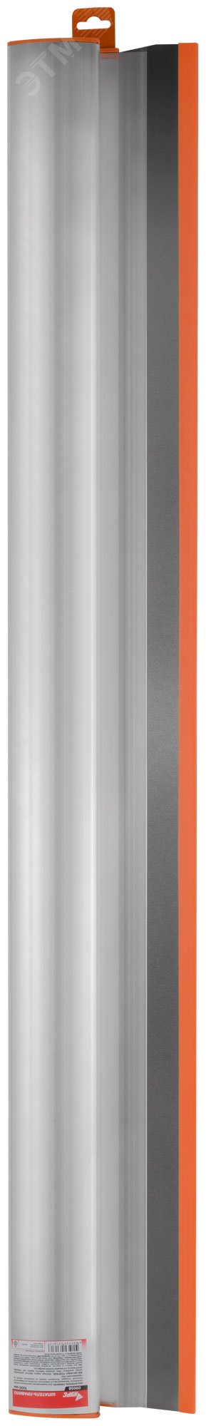 Шпатель-Правило Профи, нержавеющая сталь с алюминиевой ручкой 1000 мм 09058 КУРС РОС - превью 3