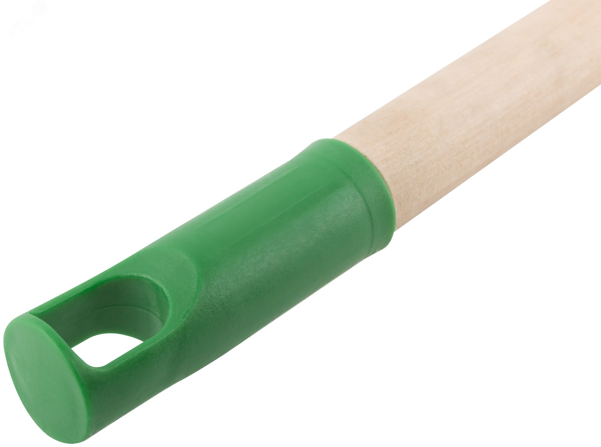 Веник пластиковый с деревянной ручкой 240х660 мм 68075 КУРС РОС - превью 4