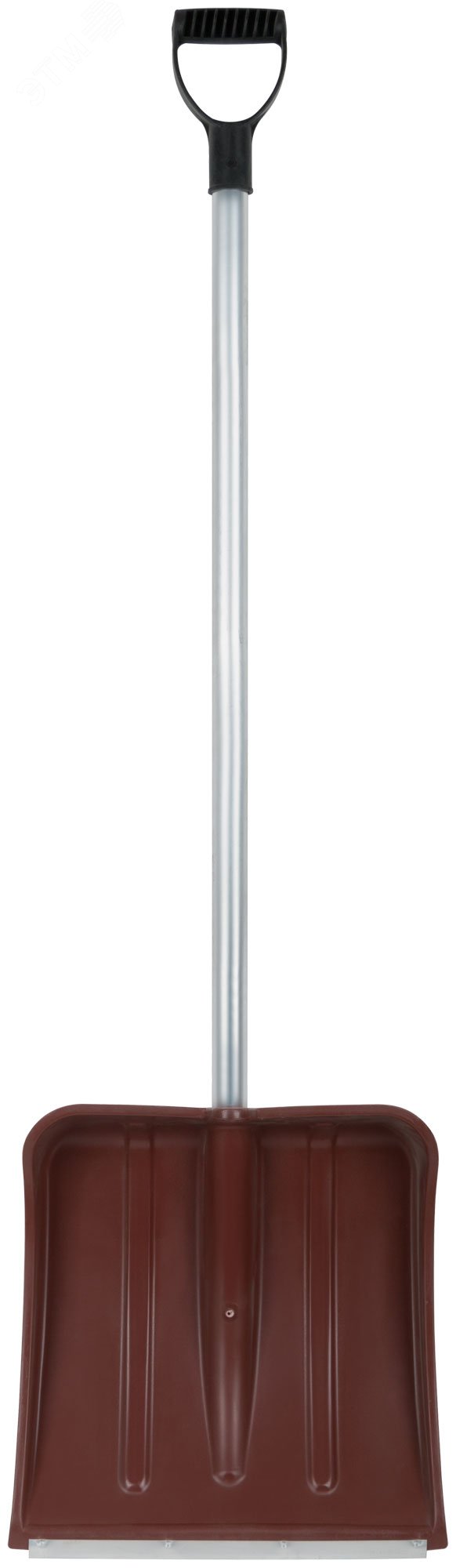 Изображение товара Лопата для уборки снега пластиковая алюминиевый черенок 1340 мм КУРС РОС
