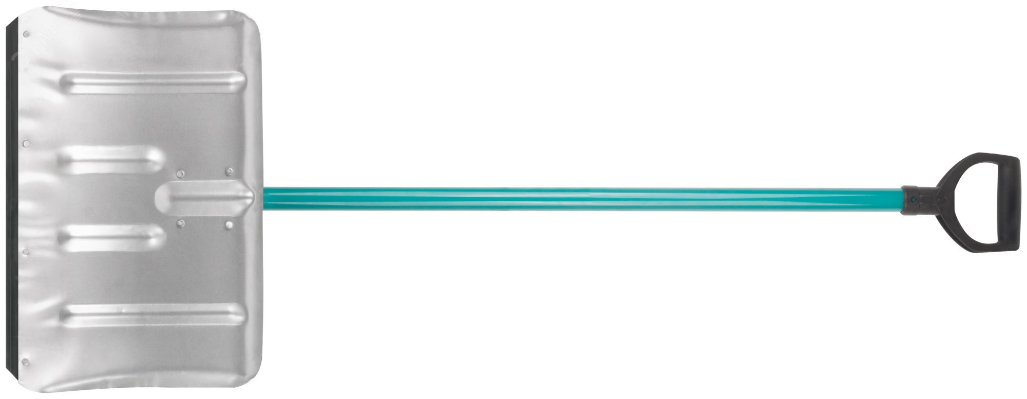 Изображение товара Лопата тротуарная стальная с алюминиевым черенком 500х330х1320 мм