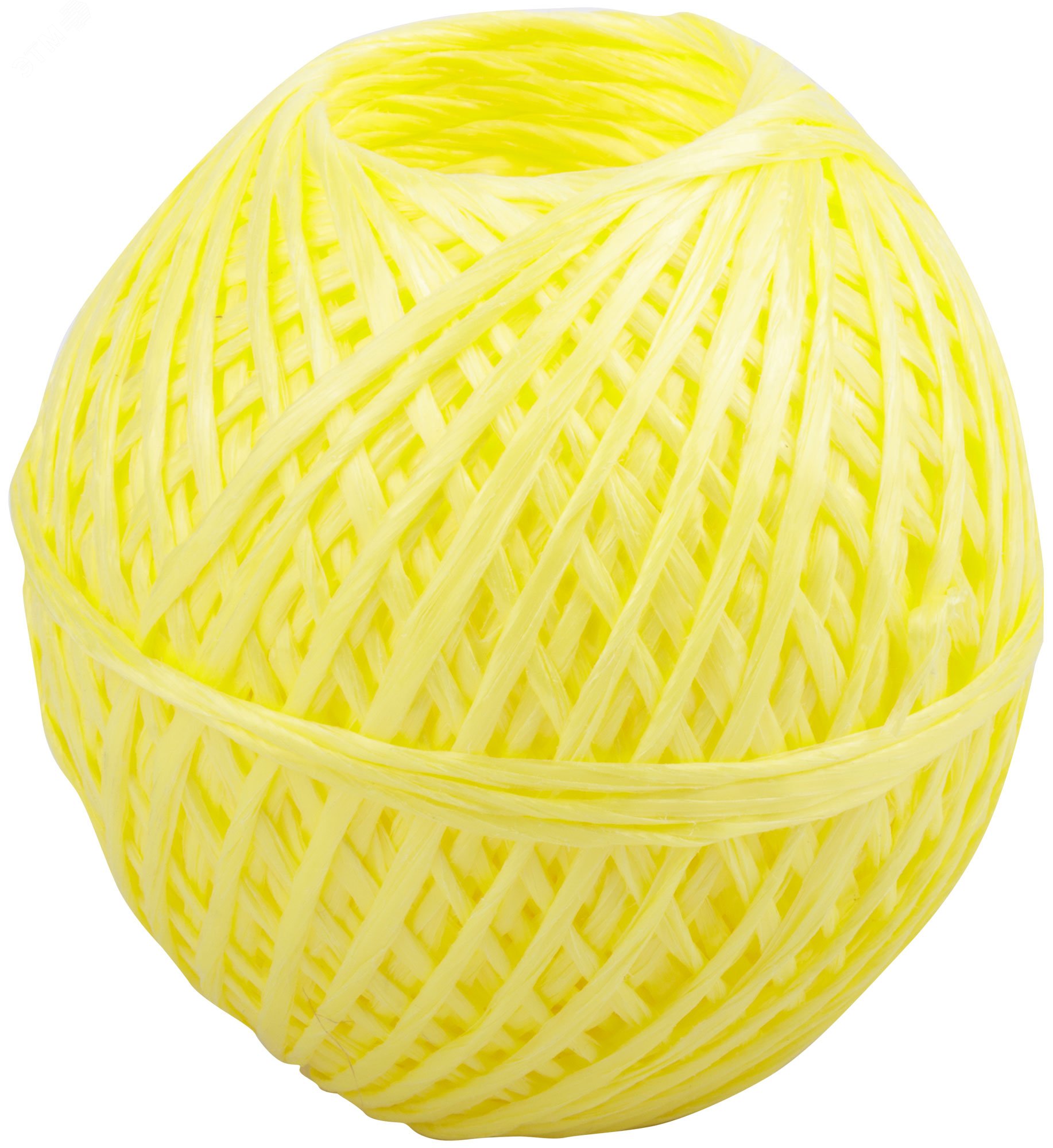 Изображение товара Шпагат полипропиленовый 1000 текс желтый 100 м для бытовых нужд