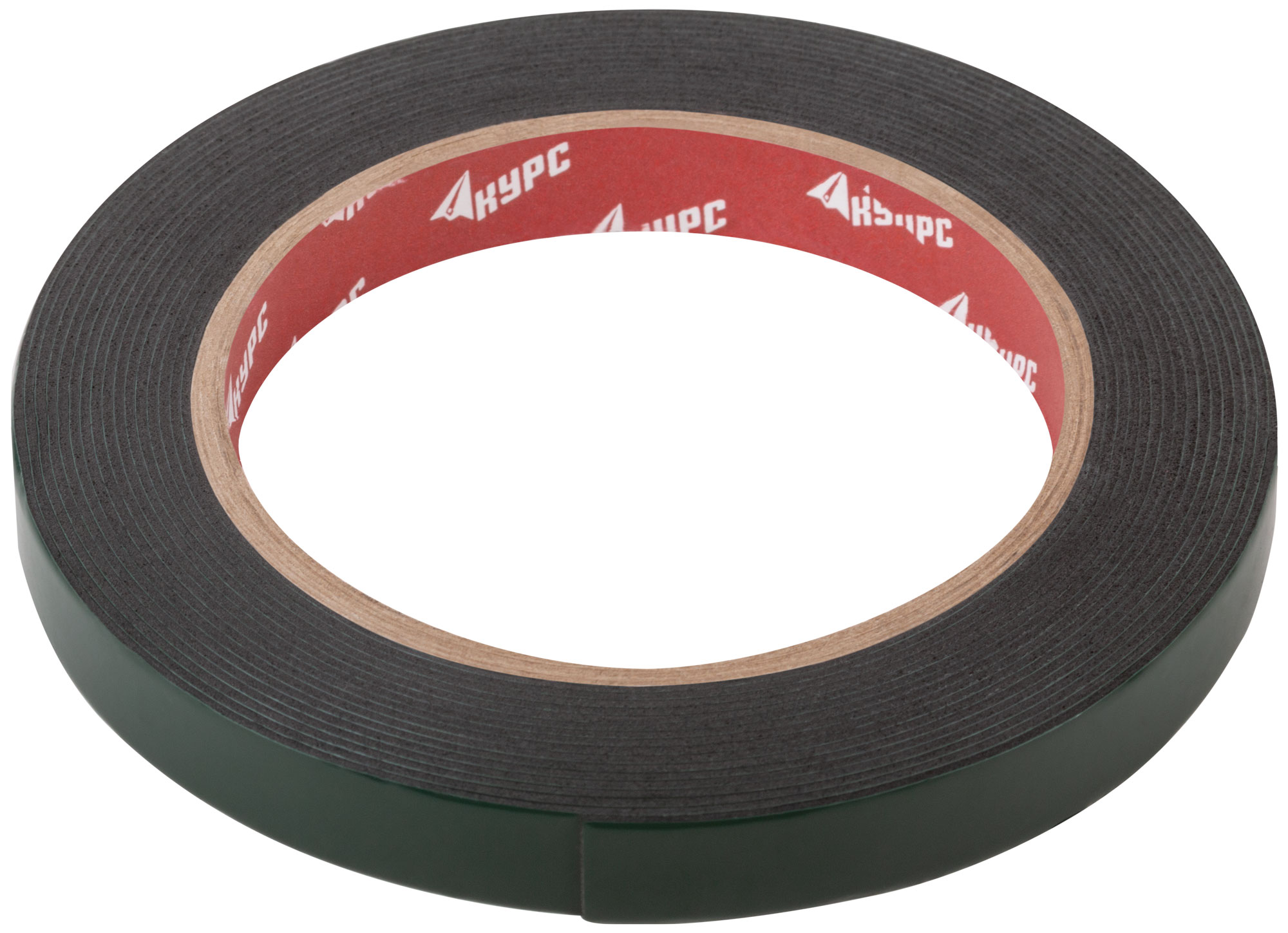 Лента монтажная клейкая на вспененной основе, белая, 12 мм х 5 м