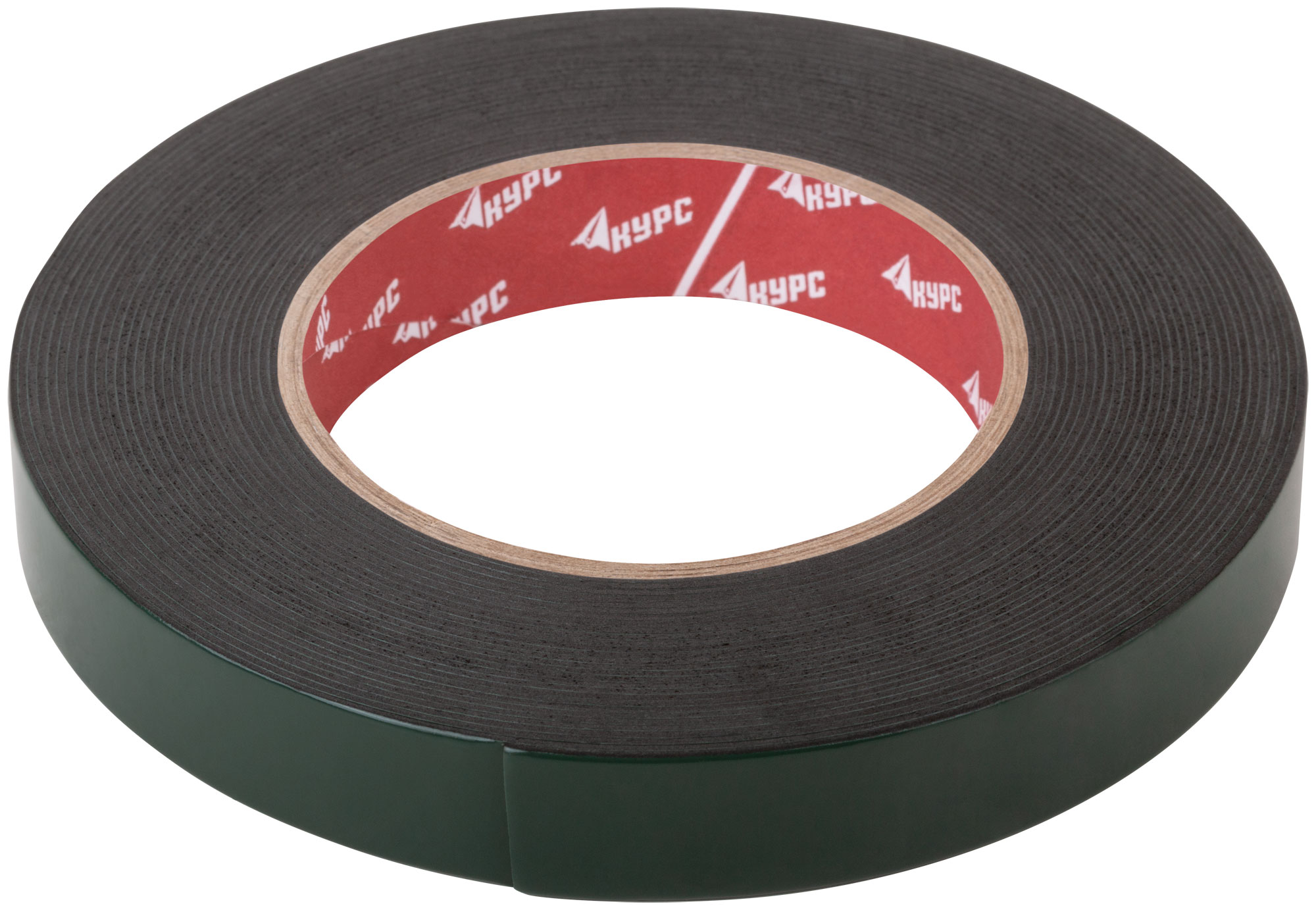 Лента монтажная клейкая на вспененной основе, белая, 19 мм х 10 м