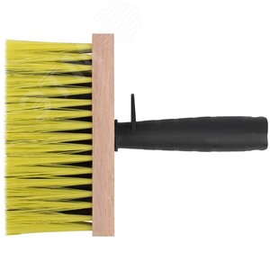 Макловица, искусственная щетина, деревянный буковый корпус 150x70 мм - фото 2