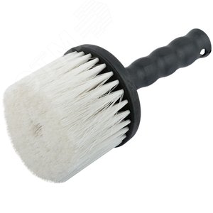 Макловица круглая, искусственная щетина, пластик. корпус 105 мм - фото 2