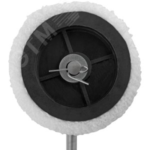 Валик велюровый с ручкой 150 мм - фото 5