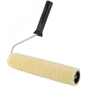 Валик полиакриловый желтый с ручкой 300 мм - фото 2