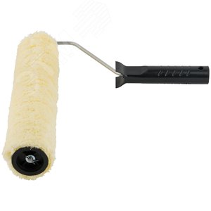 Валик полиакриловый желтый с ручкой 300 мм - фото 4