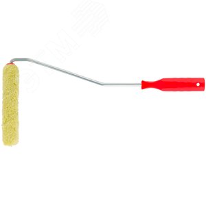 Валик полиакриловый ''мини'' зеленый, диаметр 15/37 мм, ворс 11 мм, 150 мм - фото 1