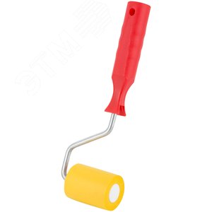 Валик прижимной резиновый, для обоев, желтый 50 мм - фото 2