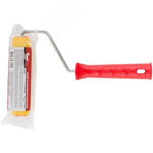 Валик прижимной резиновый, для обоев, желтый 150 мм - фото 3