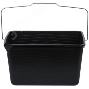 Изображение товара Ведро для краски, металлическая ручка 12 л черное (шт)