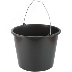 Ведро строительное пластиковое для перемешивания раствора 12 л - фото 2